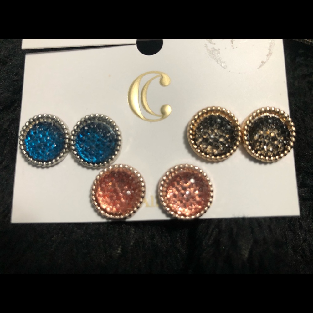 Charming Charlie Stud Earring Set